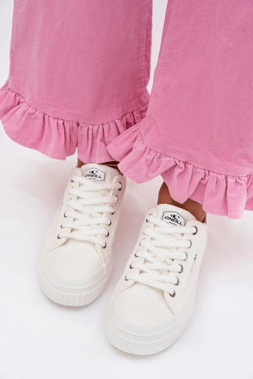 Trampki Damskie Na Platformie O`NEILL SPINNA C WOMEN LOW 90261009.02A Białe